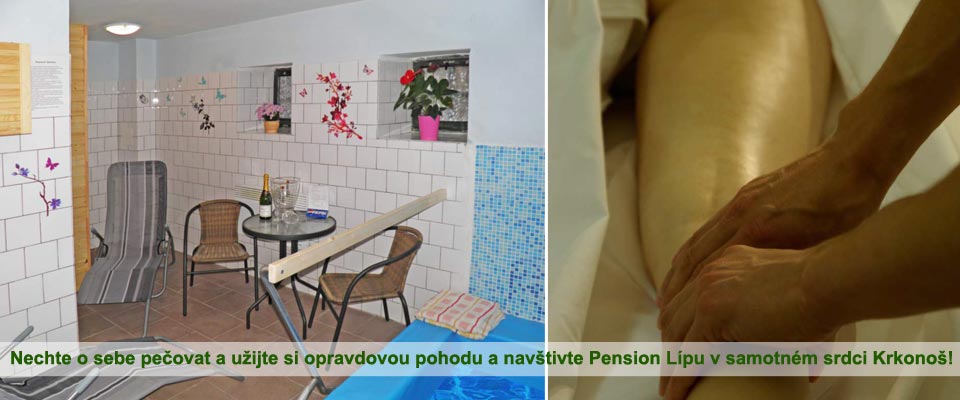 Wellness a masáže - Pension Lípa - Horní Maršov